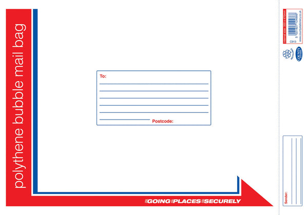 Bubble Mailer XLarge - COUNTY POLY 10 Pack C913 Secure Shipping